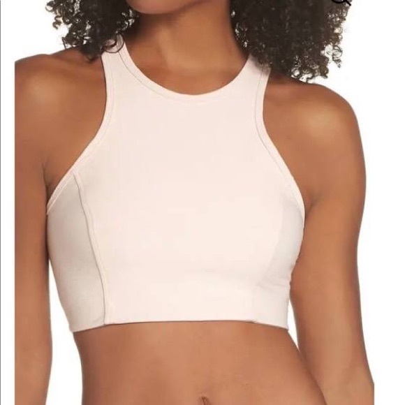 Outdoor Voices light Pink Athena crop top. Size:XS - Picture 1 of 4